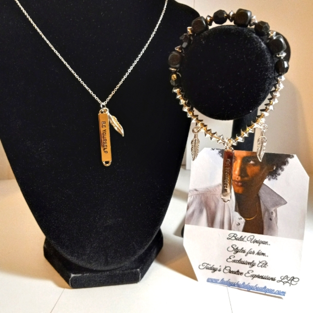 The "Be Yourself" Unisex Jewelry Set!